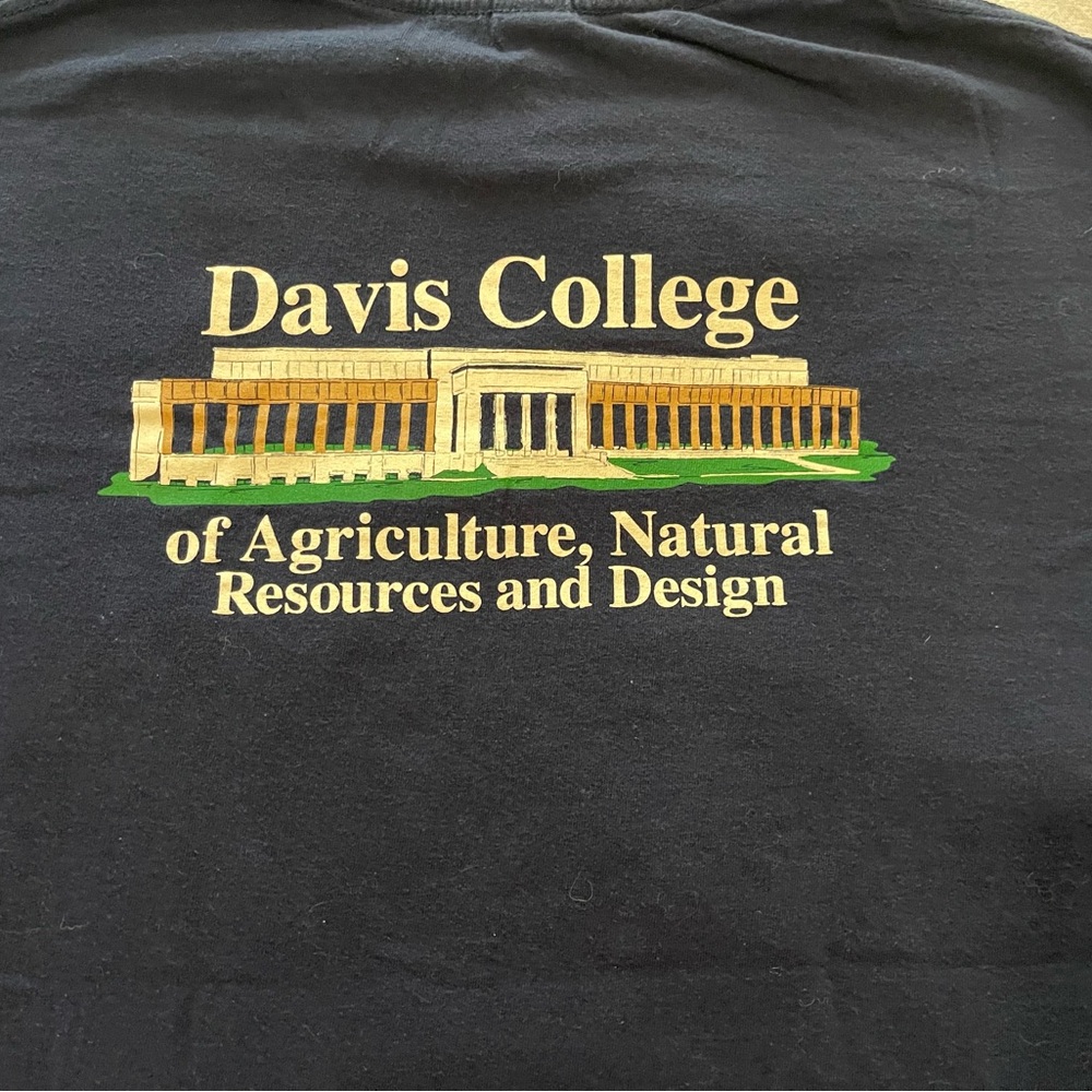 Davis College Black T-Shirt
